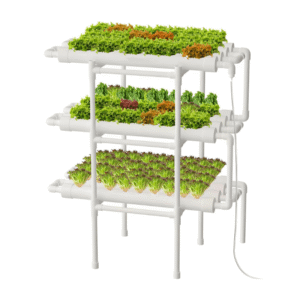 Greenfuturehydro NFT 108-Hole Smart Hydroponic System 4-Layer Eco-Friendly Home Growing Solution Suitable for Kitchen Garden and Balcony Grow Tomatoes Strawberries and Herbs Year-Round OEM and ODM Manufacturing Available