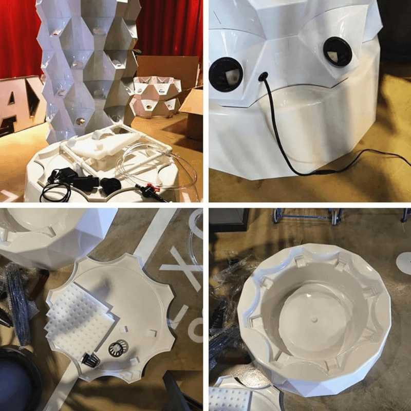 Pineapple Tower Assembly Process Demonstration