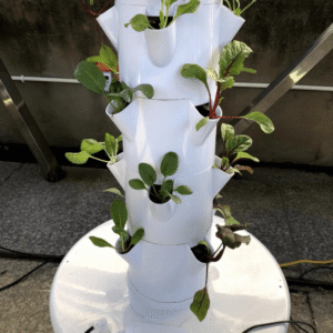 Greenfuturehydro 9 Layer 36 Hole Hydroponic Tower for Commercial Smart Farming - 图片 3