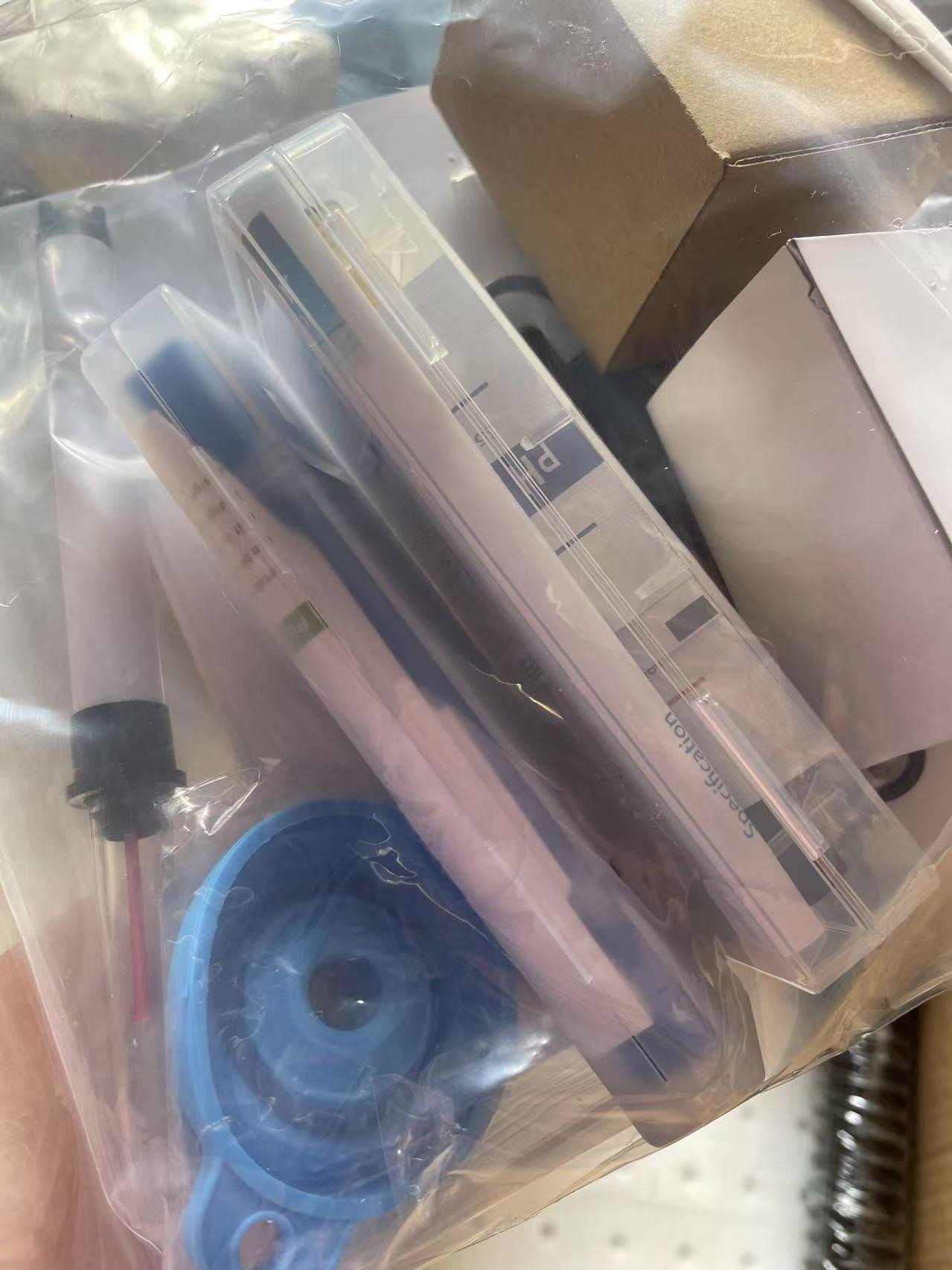 TDS EC Meter after packaging check