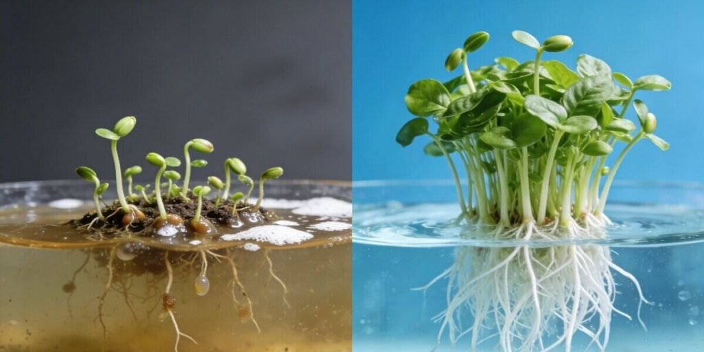 Water quality problems in hydroponic fodder production