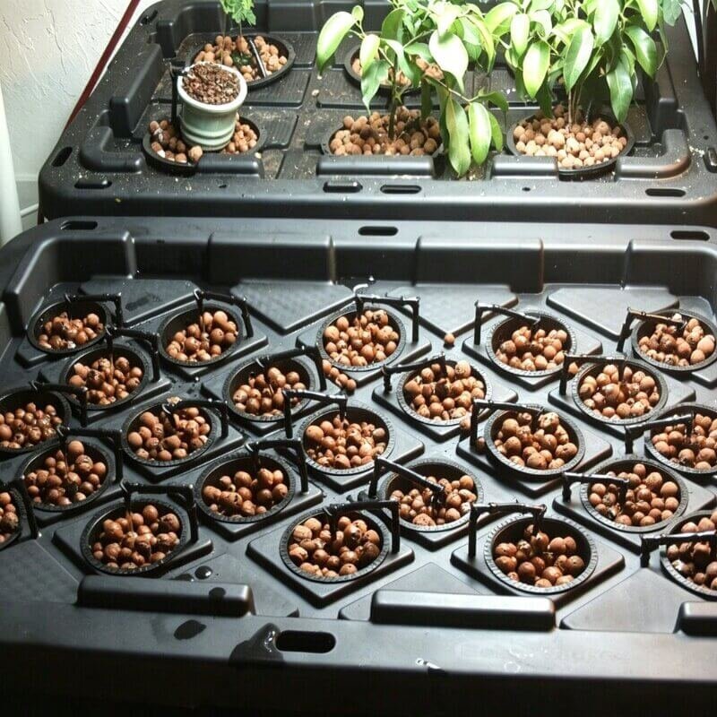 Hydroponics basics for beginners ebb and flow system balcony lettuce growing