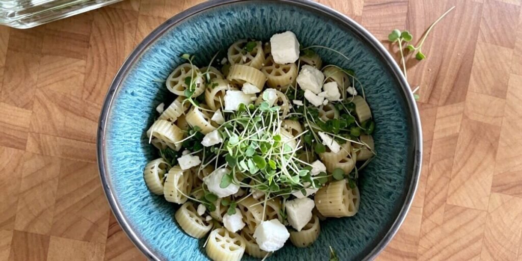 soups pasta toppings microgreens warm meals.