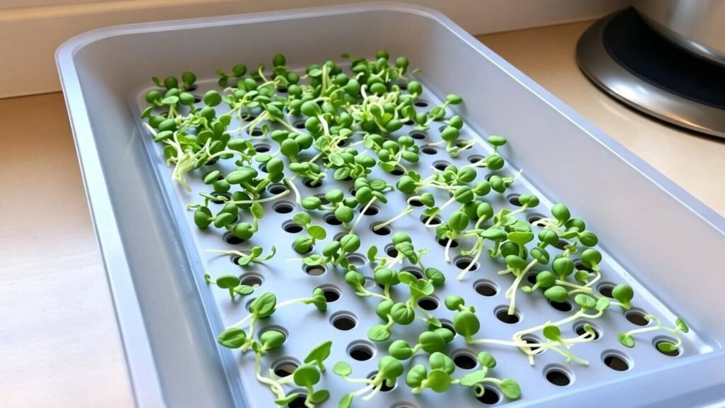 hydroponic broccoli sprouts benefits fresh green superfood.